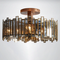 Roselle Glass Ceiling Light 20''