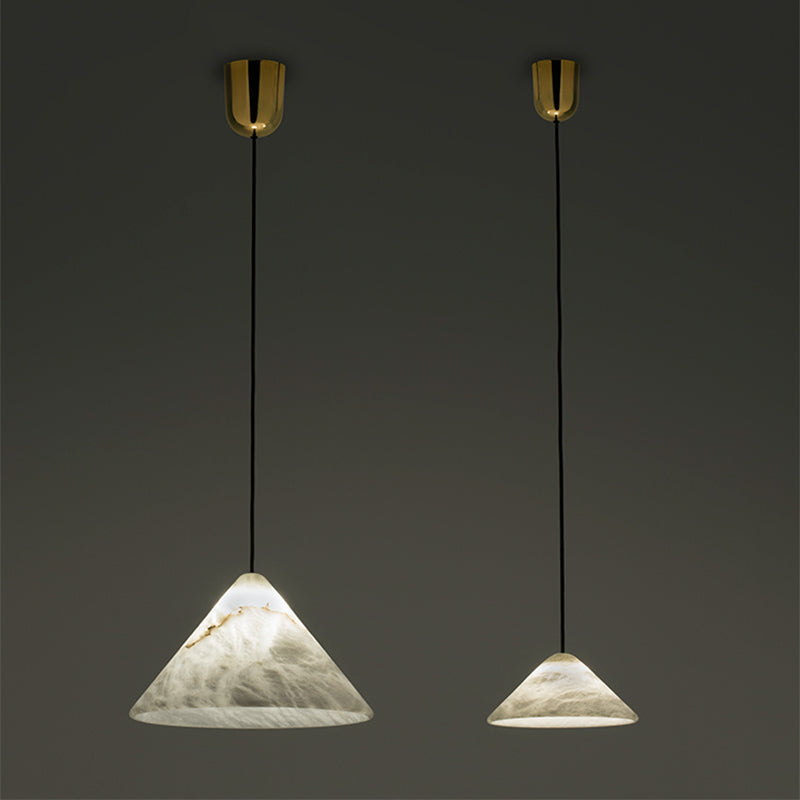 Aria Alabaster Kitchen Island Pendant Light