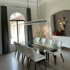 Arcacheno Crystal Rectangular Chandelier
