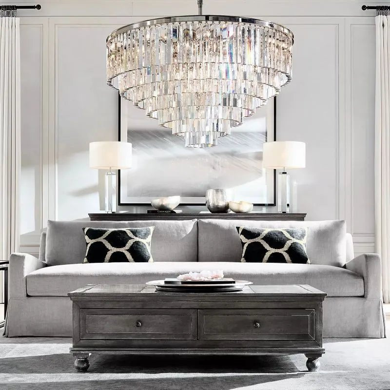 1920s Odeen Round Chandelier - fovolighting