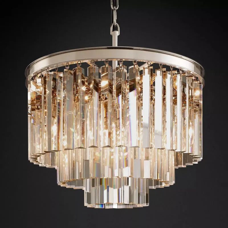 1920s Odeen Round Chandelier - fovolighting