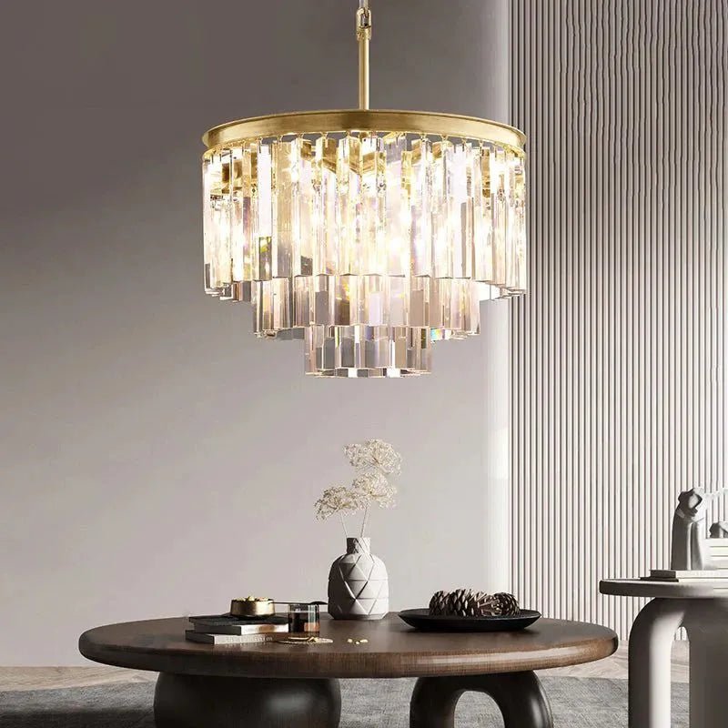 1920s Odeen Round Chandelier - fovolighting