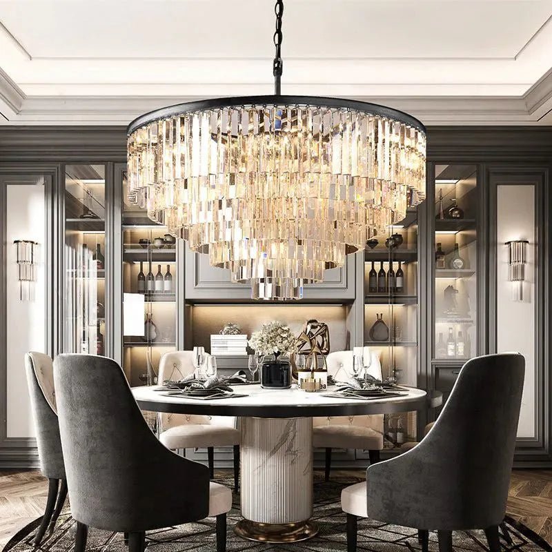 1920s Odeen Round Chandelier - fovolighting