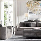 1920s Odeen Round Chandelier - fovolighting