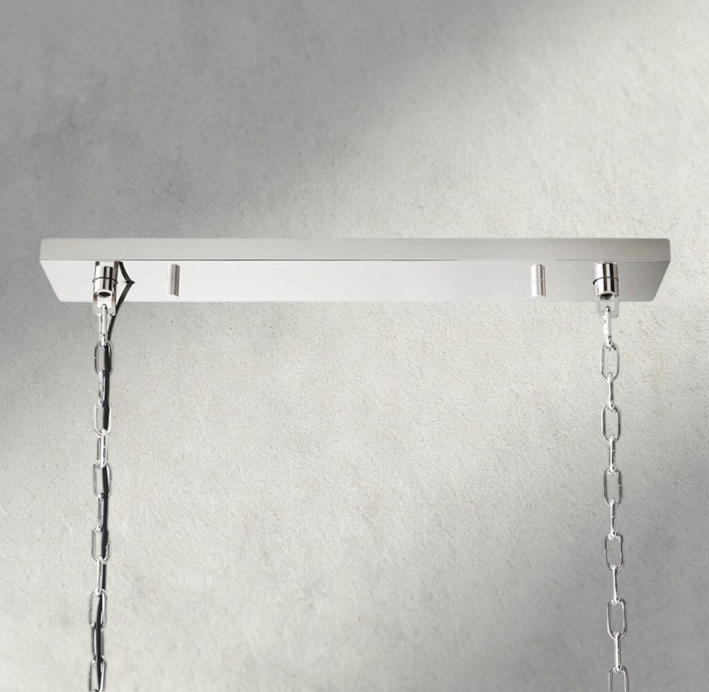 1920S Rectangular Chandelier 40", 49", 59" - fovolighting