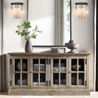 Arcacheno Crystal Rectangular Chandelier