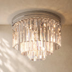1920s Art Deco Round Flushmount