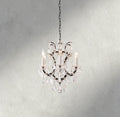 19th C. Rococo Iron & Crystal Round Chandelier 18", 28", 33", 40", 60", 101" - fovolighting
