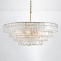 Callista 4/5-Tier Glass Round Chandelier