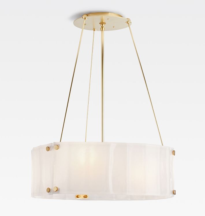Manor Glass Round Chandelier 24‘’