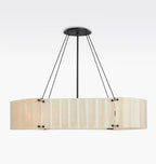 Manor Glass Linear Chandelier 48''