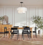 Manor Glass Round Chandelier 2-Tier 32''