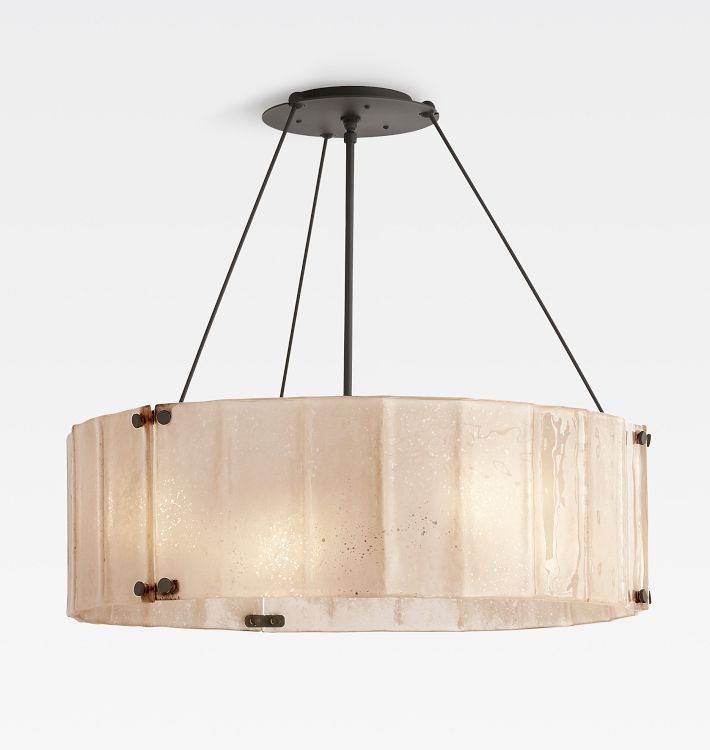 Manor Glass Round Chandelier 32‘’