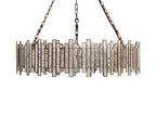 Roselle Glass Round Chandelier