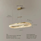 Bergamo Crystal Dining Chandelier