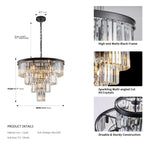 23" Gio Crystal Chandelier - fovolighting