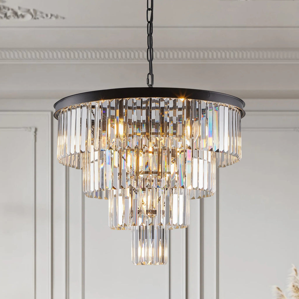 23" Gio Crystal Chandelier - fovolighting