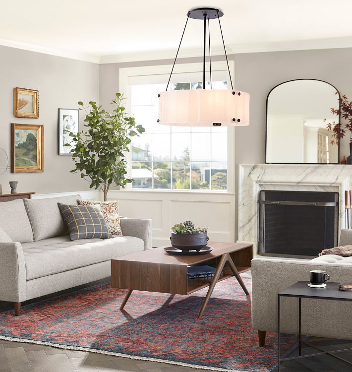 Manor Glass Round Chandelier 24‘’