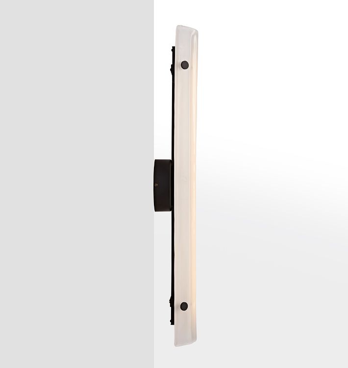 Manor Glass Wall Sconce 28"