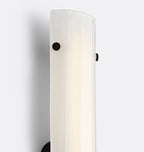 Manor Glass Wall Sconce 28"
