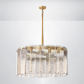Ascend Glass Round Chandelier 36"