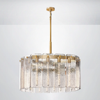 Ascend Glass Round Chandelier 36"
