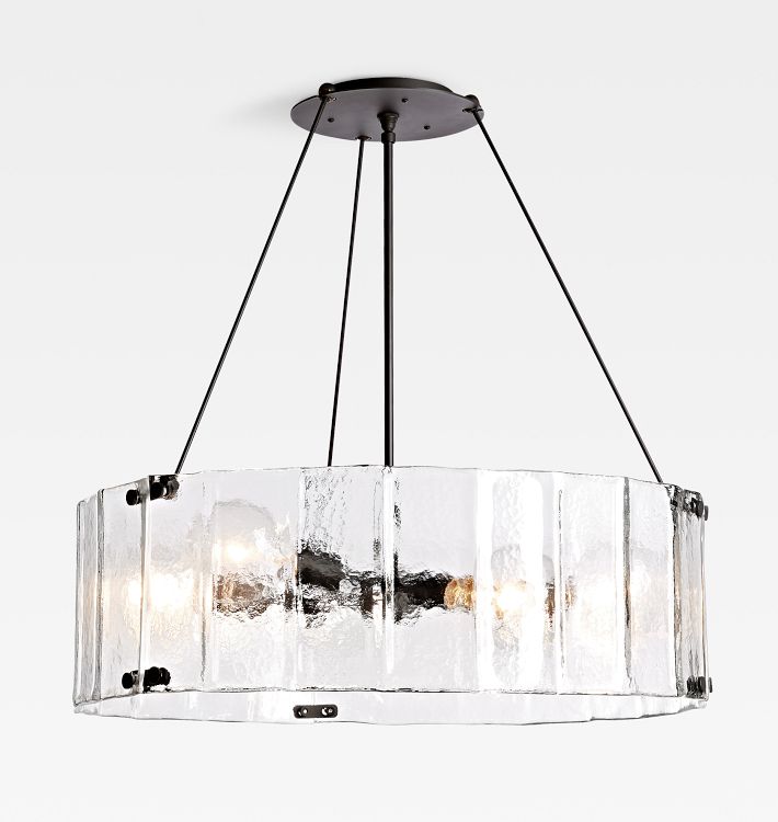 Manor Glass Round Chandelier 32‘’