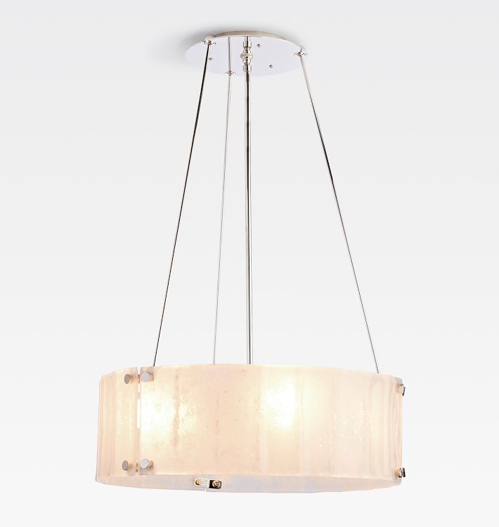 Manor Glass Round Chandelier 24‘’