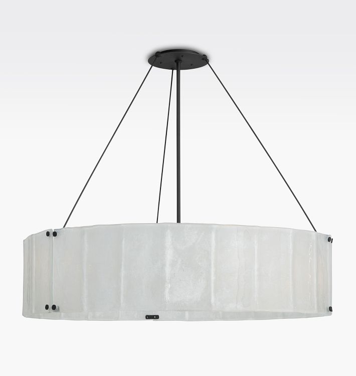 Manor Glass Round Chandelier 48''