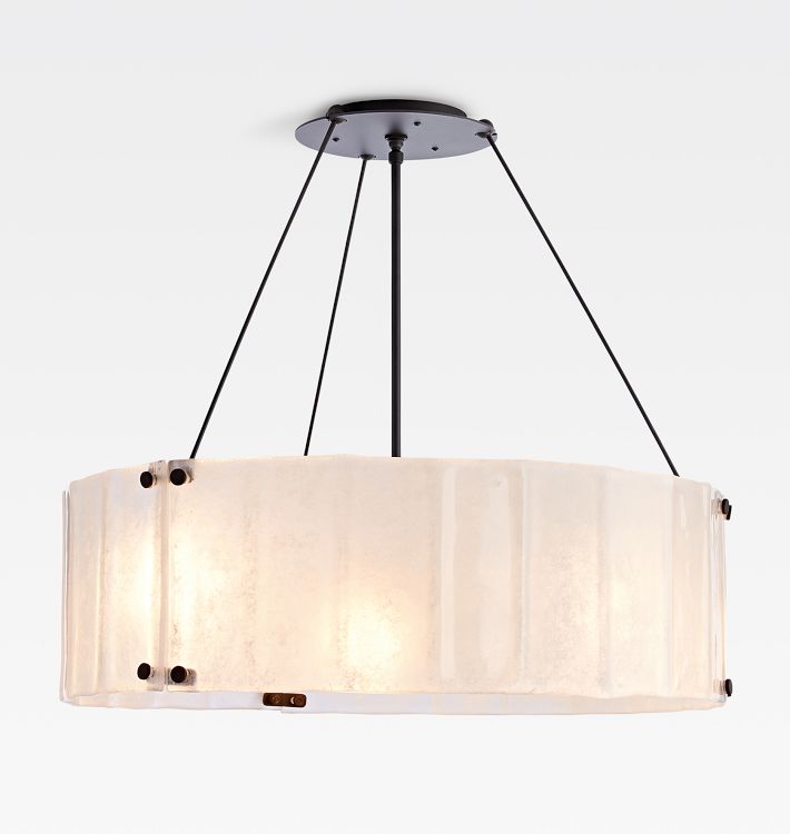 Manor Glass Round Chandelier 32‘’