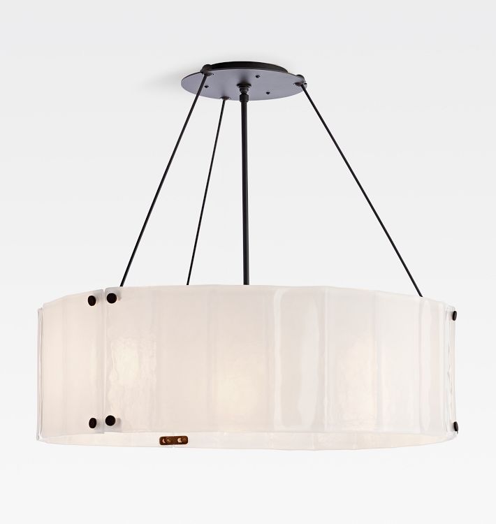 Manor Glass Round Chandelier 32‘’