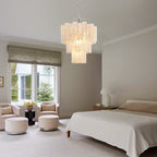 Murano Chandelier – 48 tubes – Alabaster White