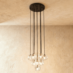 Boule do Cristal Round Cluster Chandelier