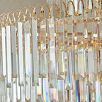 3 Layers Extra Large Living Room Chandelier Luxury Foyer Entryway Crystal Light Fixture - fovolighting
