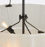 Manor Glass Round Chandelier 2-Tier 32''