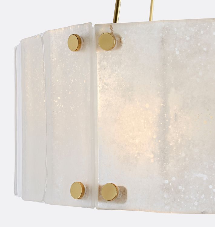 Manor Glass Round Chandelier 32‘’