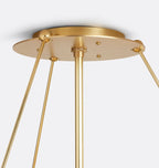 Manor Glass Round Chandelier 2-Tier 32''