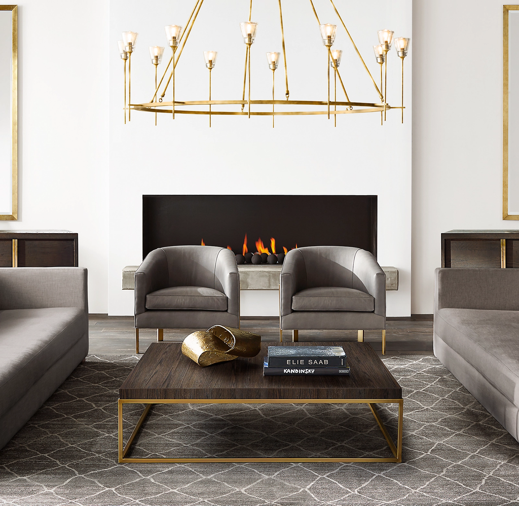 Crest Round Chandelier 70"