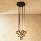 Boule do Cristal Round Cluster Chandelier