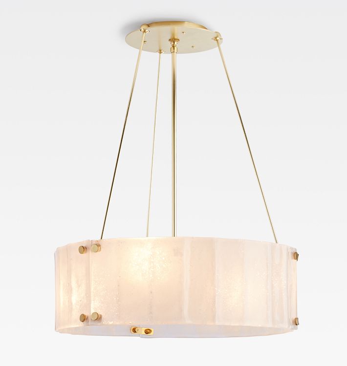 Manor Glass Round Chandelier 24‘’