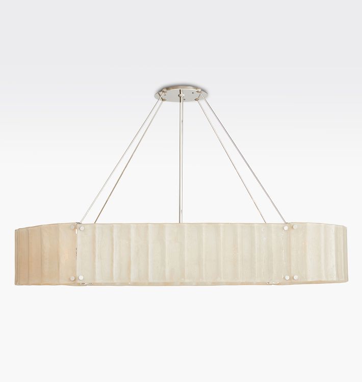 Manor Glass Linear Chandelier 60''