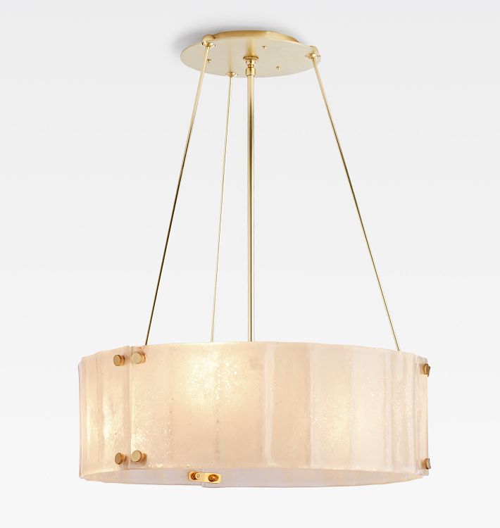 Manor Glass Round Chandelier 24‘’
