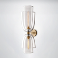 Madera Clear Glass Cloche Grand Sconce