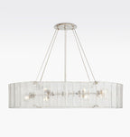 Manor Glass Linear Chandelier 48''