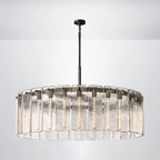 Ascend Glass Round Chandelier 48"