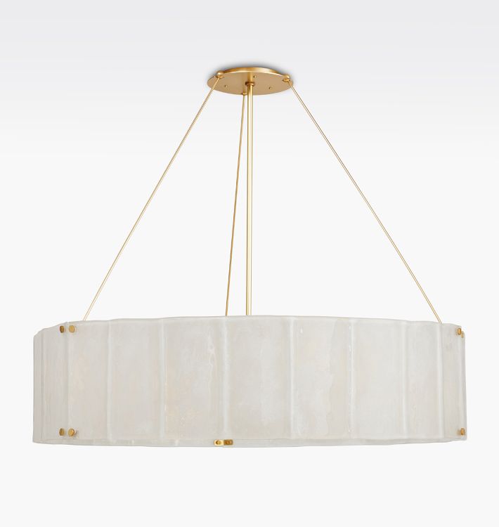 Manor Glass Round Chandelier 48''