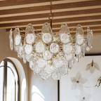 DARCIA CLEAR FUNCTIONAL DESIGN CHANDELIER
