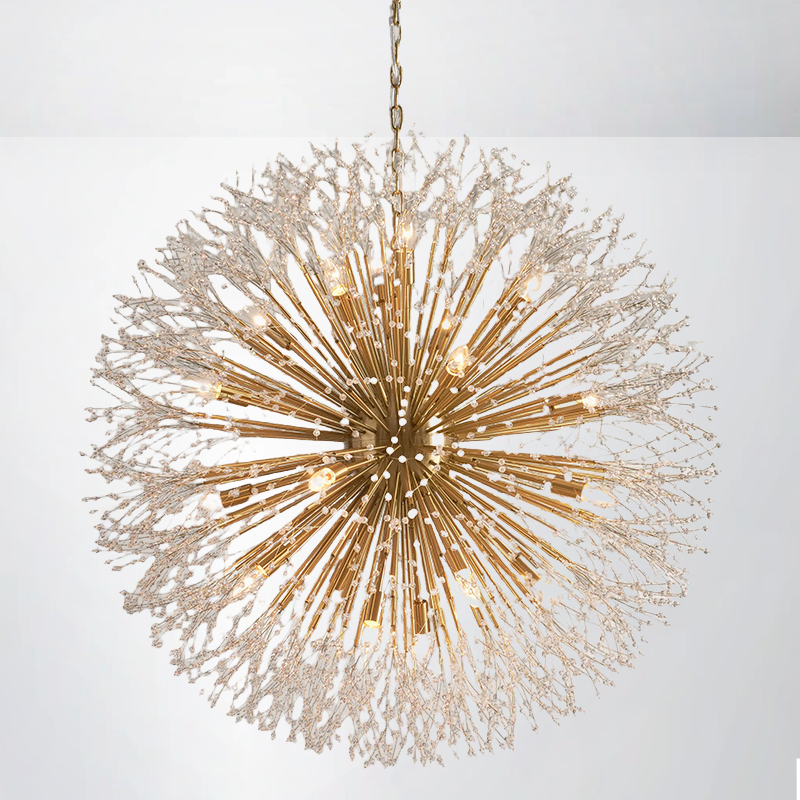 Graphite Round Chandelier