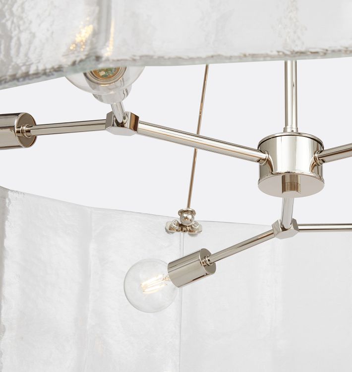 Manor Glass Round Chandelier 48''