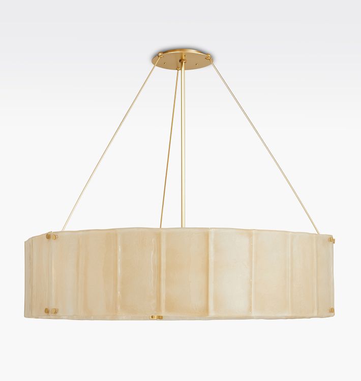 Manor Glass Round Chandelier 48''